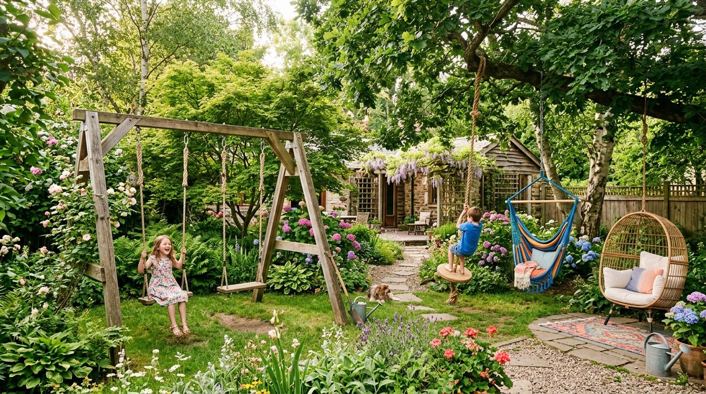 10 Backyard Swing Ideas to Transform Your Outdoor Space