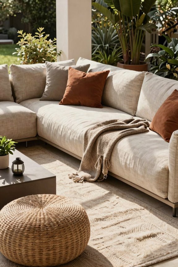 anchor your patio sofa gathering hub