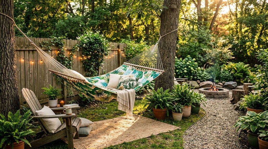backyard hammock ideas transformed outdoor space