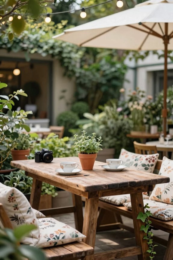 choosing a personal practical garden caf style