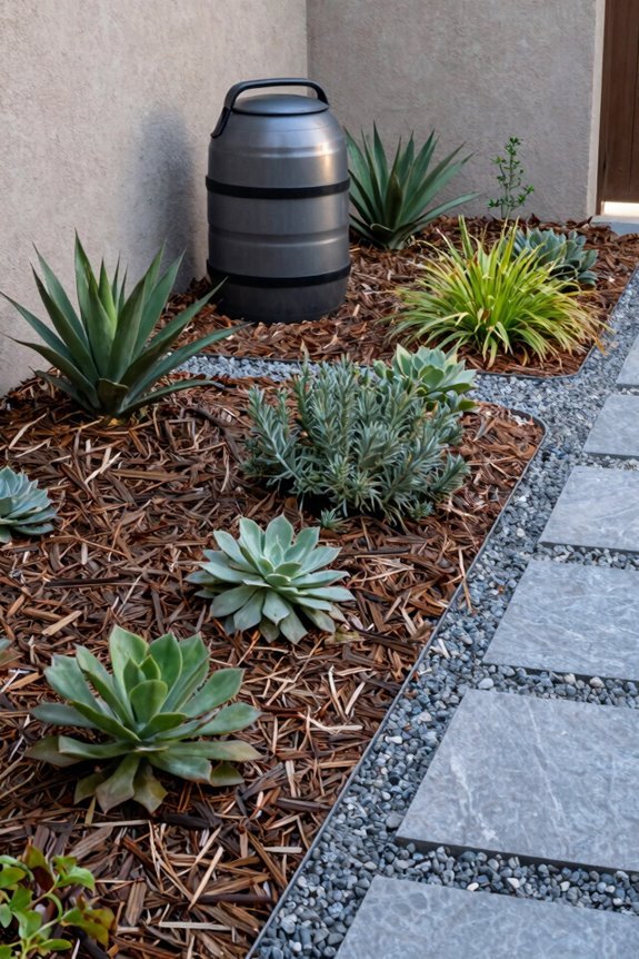 drought tolerant landscaping with efficiency