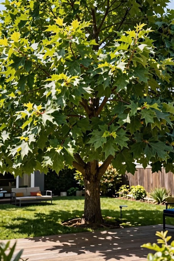fast growing canopy trees thrive quickly
