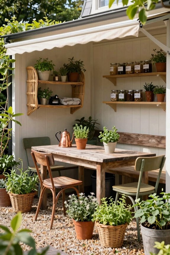 herbs storage and protective covers