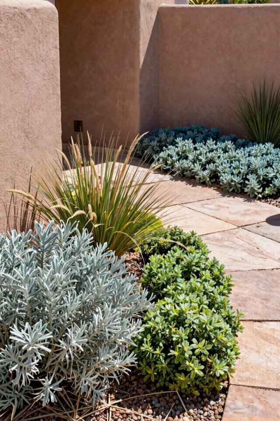10 Arizona Backyard Ideas for Desert Living 6 layered drought tolerant plant textures