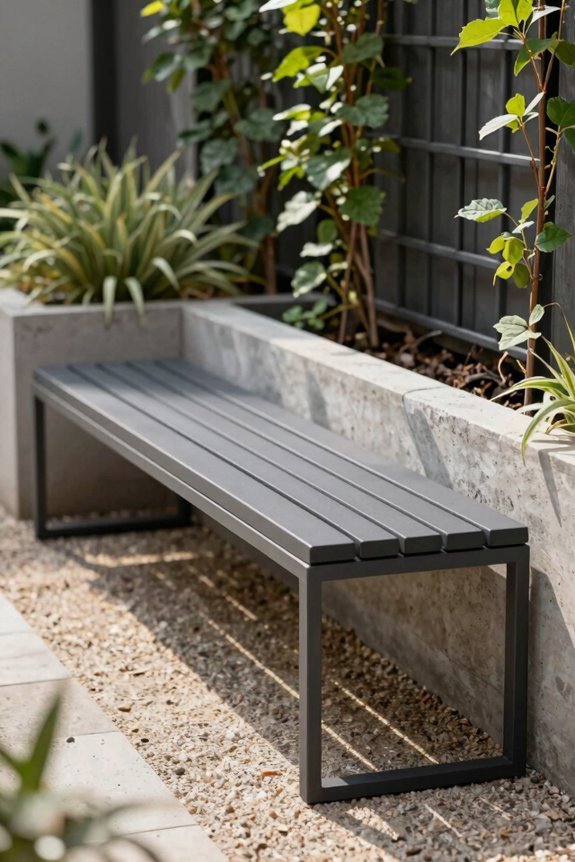modern minimalist space saving benches