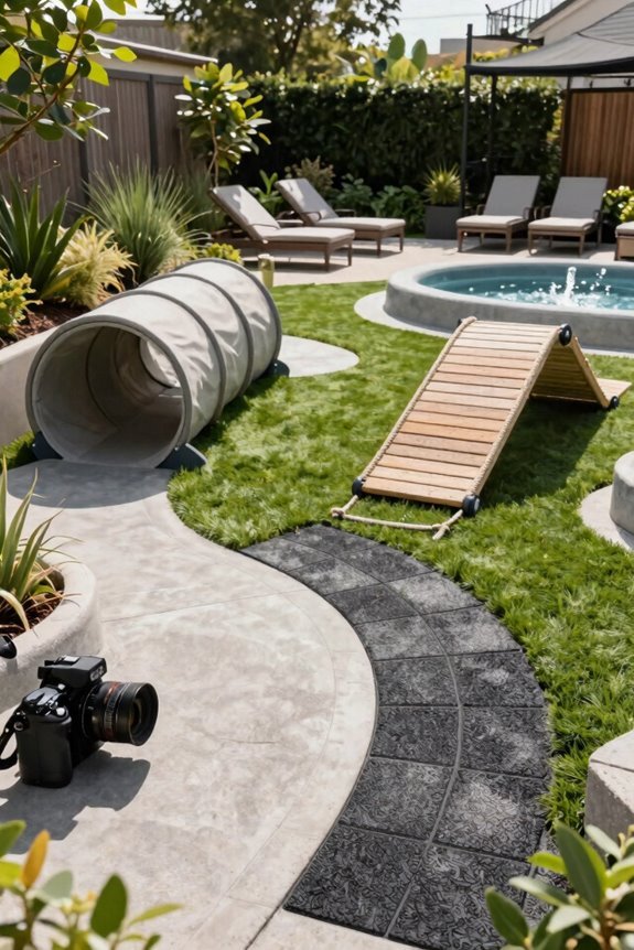 5 Dog Yard Ideas to Create the Ultimate Play Area 1 multi surface yard for longevity