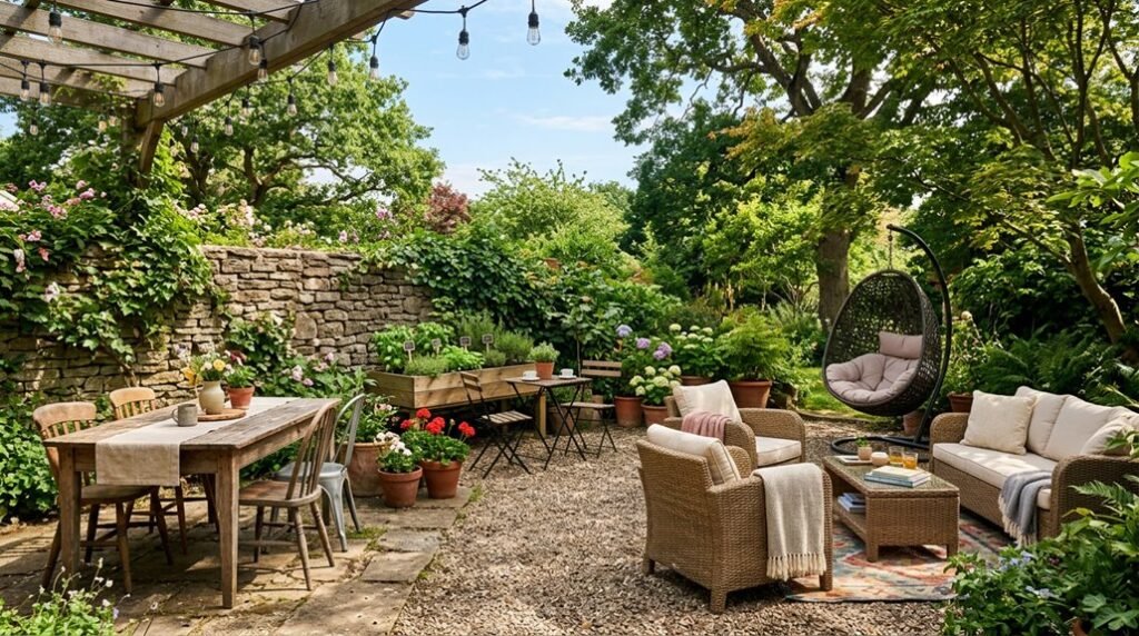 outdoor seating ideas for backyard dining