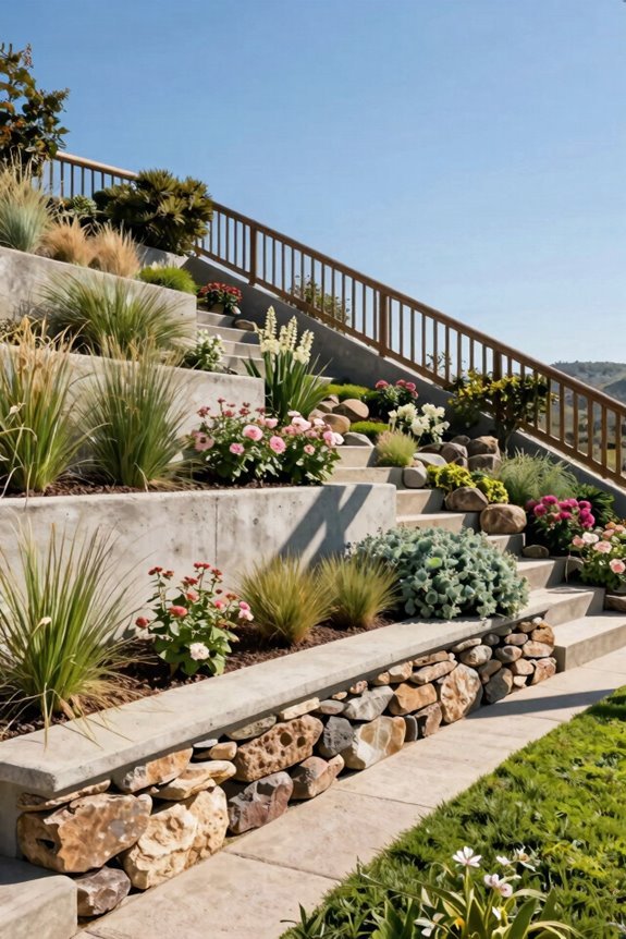 Retaining Wall Ideas for Hillside Backyards 2 retaining walls transform hillside spaces