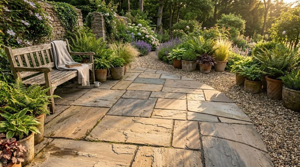 stone patio design ideas inspiration