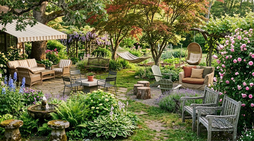 ten garden seating ideas
