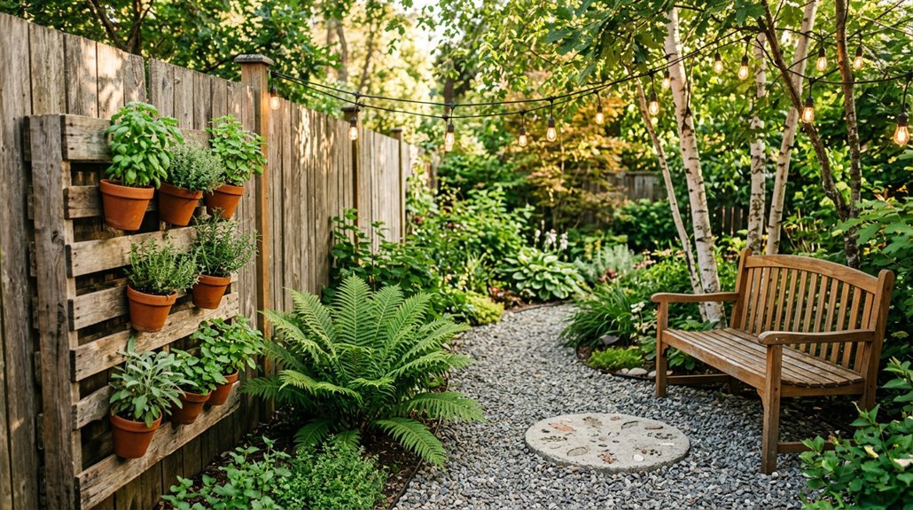 three inexpensive backyard ideas