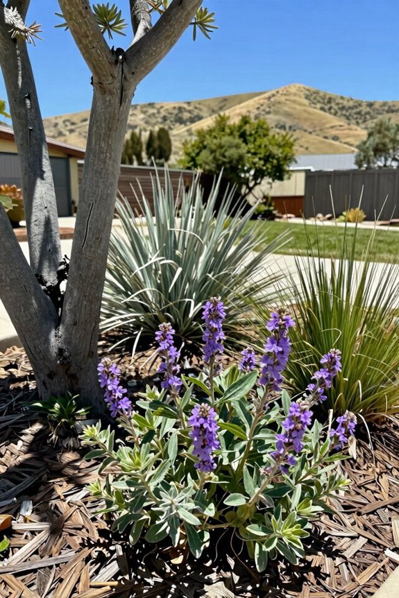 Native California Plants for Drought-Tolerant Backyard Landscapes 12 track water savings and pollinator activity