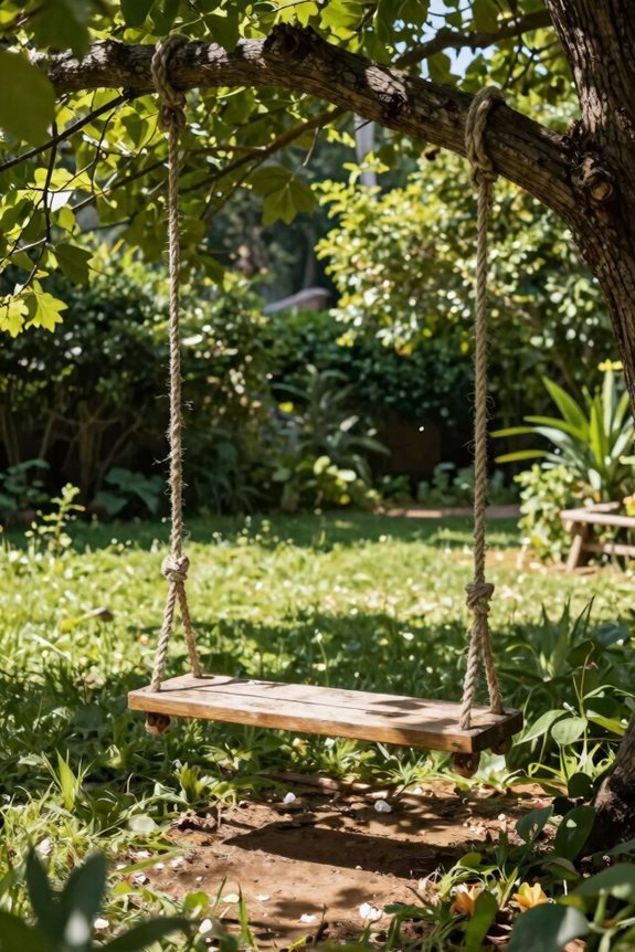 10 Backyard Swing Ideas to Transform Your Outdoor Space 1 tree swings safe low cost setup