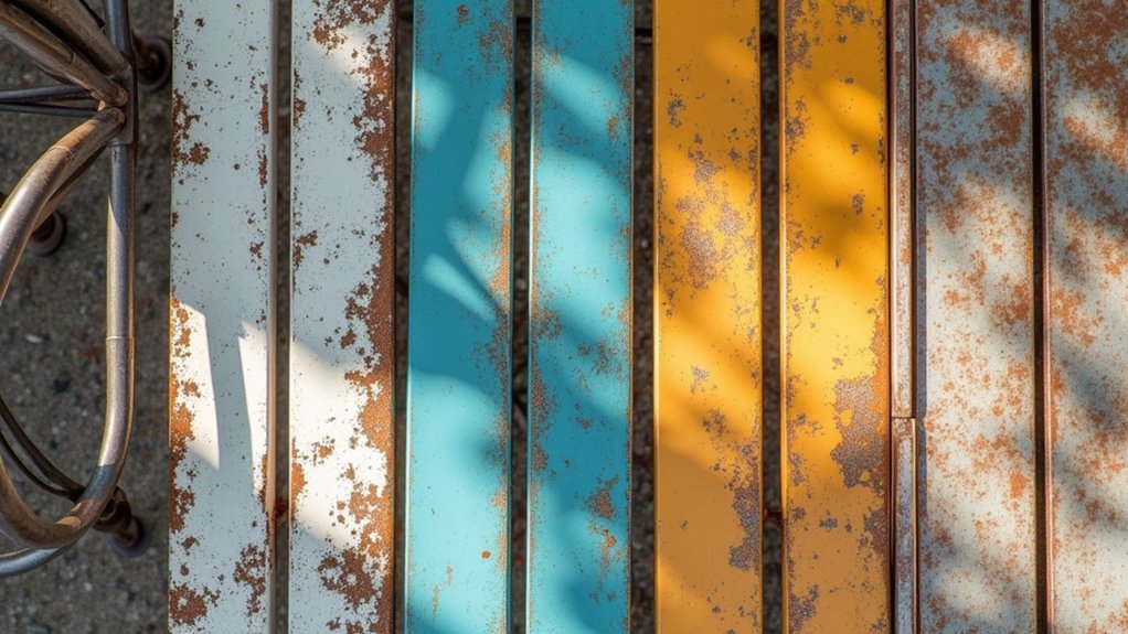 weatherproof metal furniture paint considerations