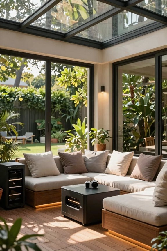 5 Enclosed Patio Ideas to Transform Your Outdoor Space 2 year round glass sunroom retreat